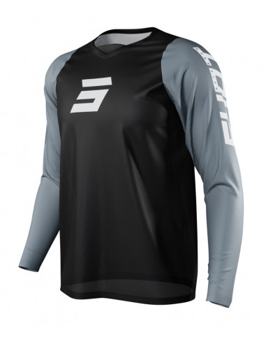 Maillot Manches Longues Shot Neo Defender Gris