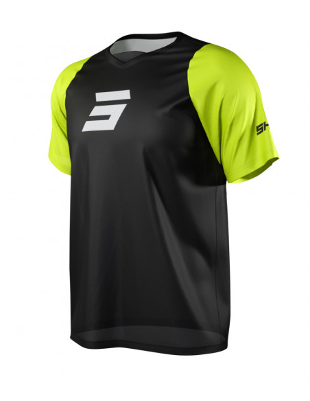 Maillot Manches Courtes Shot Neo Defender Jaune