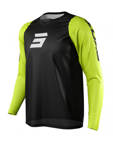 Maillot Manches Longues Shot Neo Defender Jaune