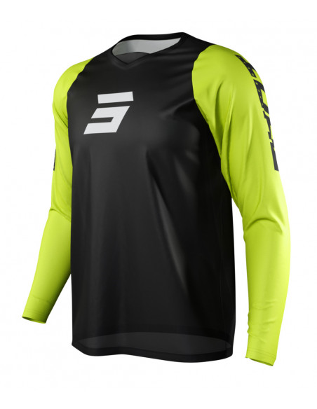 Maillot Manches Longues Shot Neo Defender Jaune