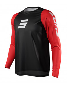 Maillot Manches Longues Shot Neo Defender Rouge