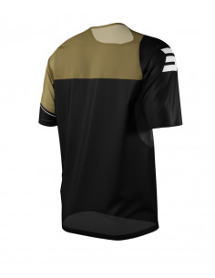 Shot Revolt Black/Gold Short Sleeves  Jersey 2