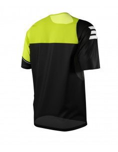 Shot Revolt Black/Yellow Short Sleeves  Jersey 2
