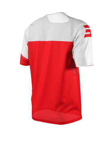 Maillot Manches Courtes Shot Revolt Rouge