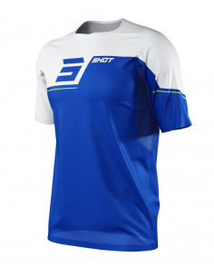 Maillot Manches Courtes Shot Revolt Bleu