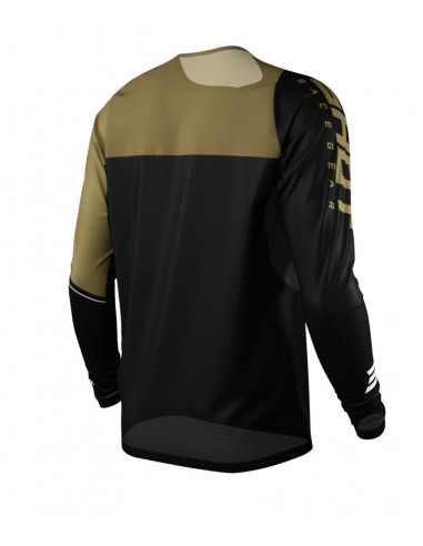 Maillot Manches Longues Shot Revolt Noir/Or