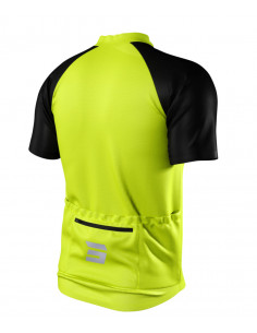 Shot Unlimited Zip Neon Yellow Short Sleeves Jersey 2