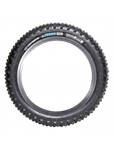 Vee Tire Crown Gem Kid Wire Bead 24 Black
