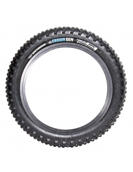 Vee Tire Crown Gem Kid Wire Bead 24 Black