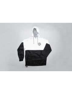 Odyssey Monogram Windbreaker Jacket Silver Reflective / Black 2