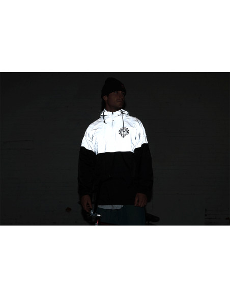 Sweat Odyssey Monogram Windbreaker Gris Reflechissant / Noir