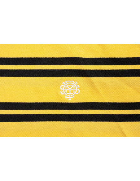 Odyssey Stitched Monogram T-Shirt Yellow/Black Stripes