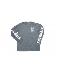 Tee Shirt L/S Fairdale Harerogers Heather Charcoal