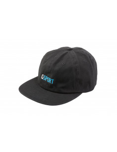 Casquette Gsport Brand 6-Panel Unstructured Noir