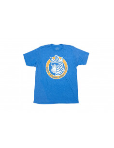 Tee Shirt Fairdale Debra Zebra Heather Royal Blue
