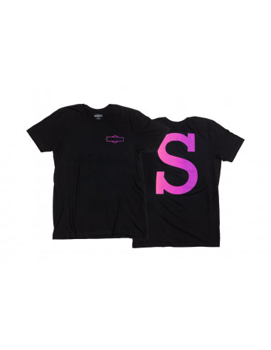 Tee Shirt Sunday Big-S Noir