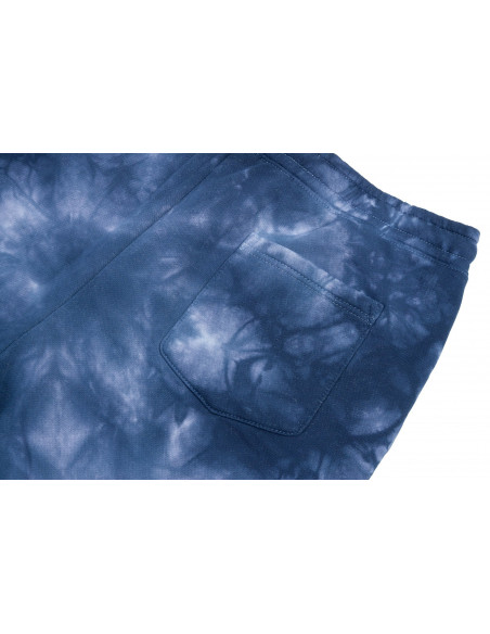 Sunday Cornerstone Sweat Shorts Tie-Dye Navy