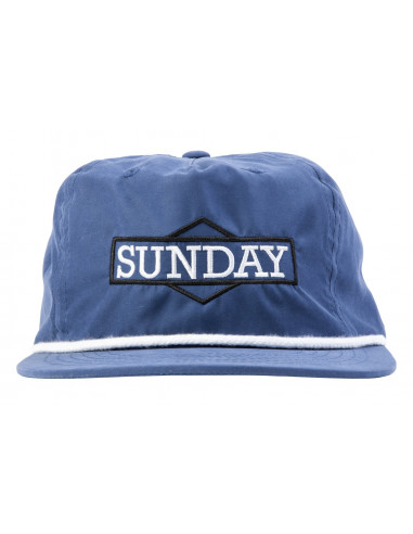 Sunday Cornerstone Rope Unstructured Cap Royal Blue