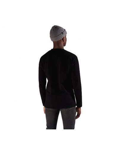 T-Shirt Title Manches Longues Noir