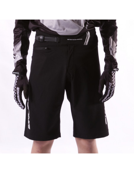 Stay Strong V2 Race Short Noir/Blanc Adulte