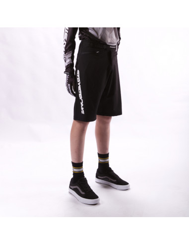 Stay Strong V2 Race Short Noir/Blanc Adulte