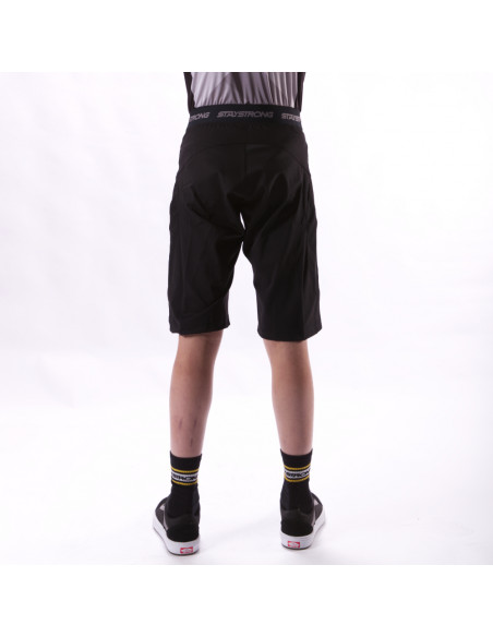Stay Strong V2 Race Short Noir/Noir Adulte
