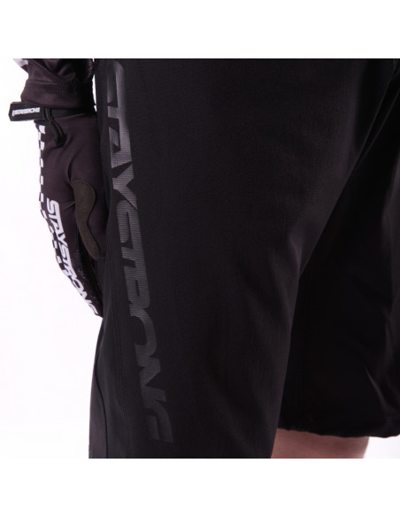 Stay Strong V2 Race Short Black/Black Adult