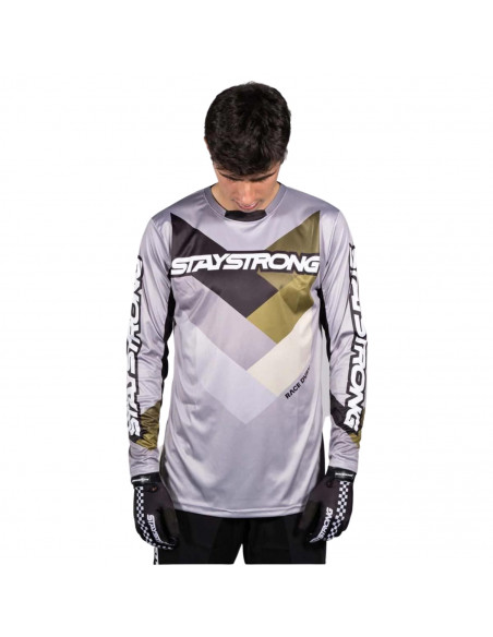 Maillot Staystrong Chevron Gris/Camo