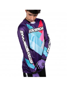 Maillot Staystrong Chevron Violet 2