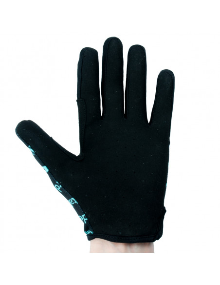 Tall Order Kid Gloves Barspin Black / Teal Print