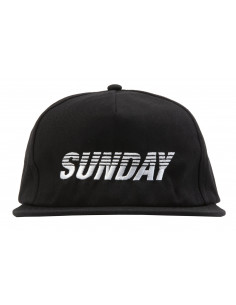 Sunday Shredd 5-Panel Unstructured Hat Black 2