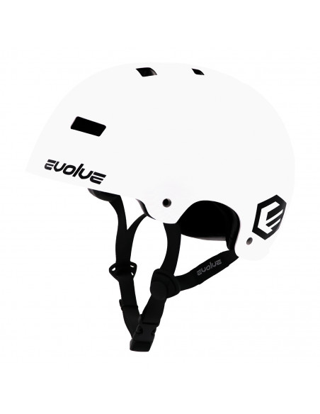 Evolve Curb Evo Helmet - Glossy White