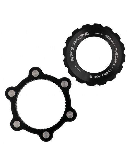 Adaptateur Pride Racing Centerlock - 140mm