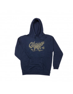 Odyssey Roam Pullover Hoodie Navy W/Olive Stitch