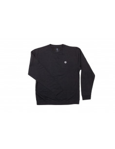 Sweat Stitched Odyssey Monogram Crewneck Black