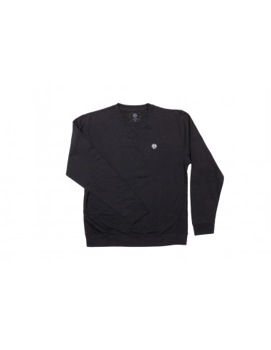 Sweat Stitched Odyssey Monogram Crewneck Black