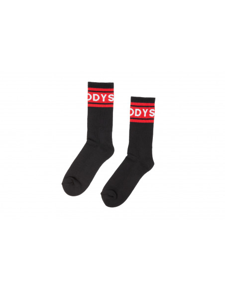 Odyssey Futura Crew Logo Socks Black