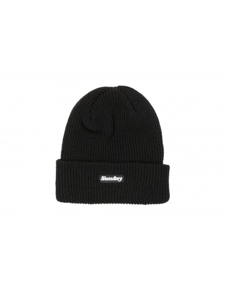 Bonnet Sunday Classy Label Cuff Black
