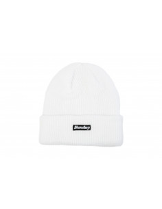 Bonnet Sunday Classy Label Cuff White