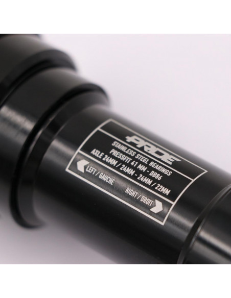 Pride Racing Bb86 Bottom Bracket Stainless Steel