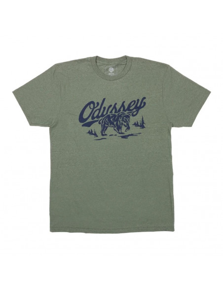 Odyssey Roam T-Shirt Olive / Navy