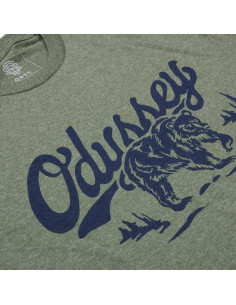 T-Shirt Odyssey Roam Olive / Navy 2