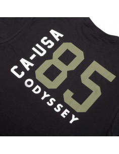 Odyssey Import T-Shirt Black / Olive 2