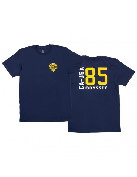 T-Shirt Odyssey Import Navy / Mustard