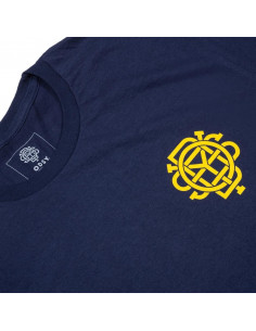 Odyssey Import T-Shirt Navy / Mustard 2
