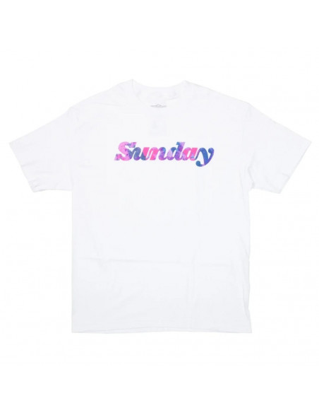 Tee Shirt Sunday Classy White / Ross Tie Dye