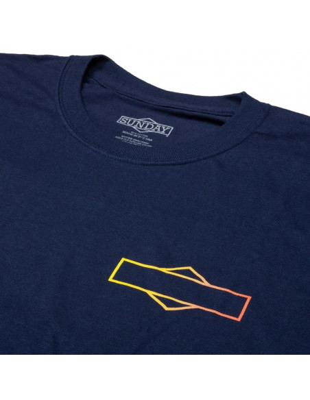 Sunday Big-S T-Shirt Navy / Red