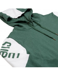 Sunday Crevice Pullover Hoodie Green / White 2