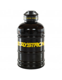 Drinks Bottle Canister Stay Strong Black