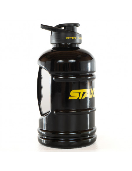 Drinks Bottle Canister Stay Strong Black